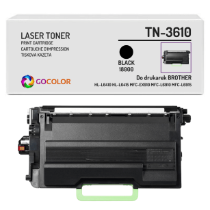 Toner do BROTHER TN3610 HLL6410DN HLL6415DN MFCEX910 18,0K black Zamiennik