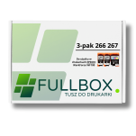 FULLBOX 3-pak TUSZ do EPSON 266 267 T2661 T2670 WorkForce WF100 - 2