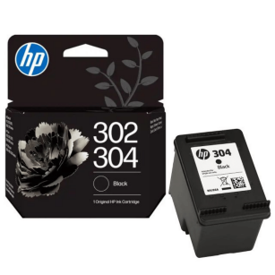 HP oryginalny Tusz B7RT7AE 304/302 black