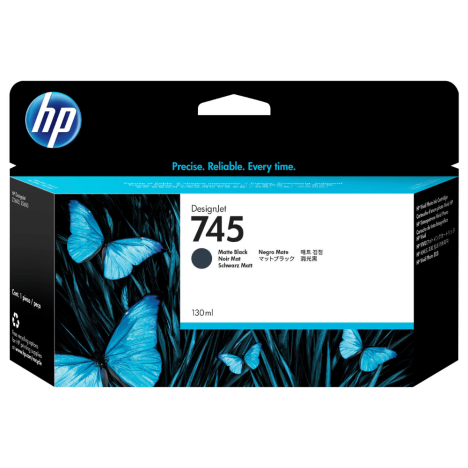 HP oryginalny Tusz F9J99A 745 matte black