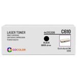 Toner do OKI C610 n, dn, dm, dtn, cdn, 44315308 Black zamiennik - 2