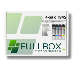 FULLBOX 4-pak TUSZ do Epson T9451 T9452 T9453 T9454 - 3