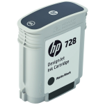 EOL HP oryginalny Tusz F9J64A 728 matte black - 2