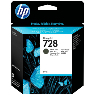 EOL HP oryginalny Tusz F9J64A 728 matte black