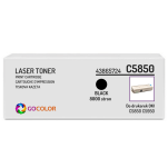 Toner do OKI C5850 C5950 MC560 n, dn, cdtn, mfp, 43865724 Black zamiennik - 2