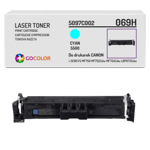 Toner do CANON 069HC 5097C002 iSENSYS MF750 MF752Cdw MF754Cdw LBP673Cdw cyan Zamiennik 5.5K