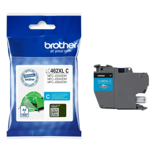 Brother oryginalny Tusz LC462XLC Cyan