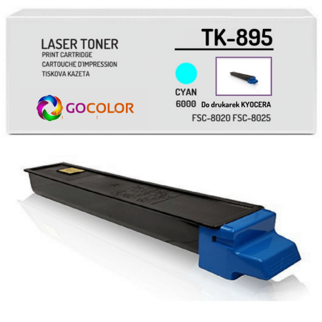 Toner do KYOCERA TK895C Cyan 1T05JG0NL0 zamiennik
