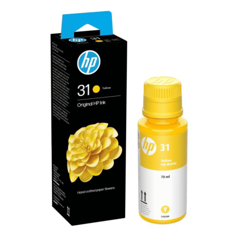 HP oryginalny Tusz 31 1VU28AE butelka yellow