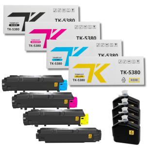 FULLBOX 4-pak TONER do KYOCERA TK5380K TK5380C TK5380M TK5380Y