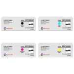 4 X TONER do RICOH SPC360HE 408184 408185 408186 408187 zamiennik - 3