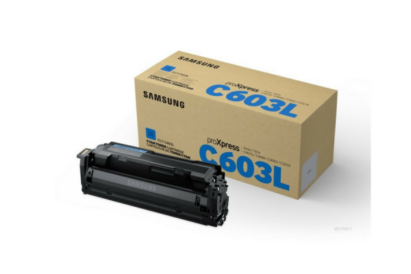 EOL SAMSUNG oryginalny toner SU080A CLTC603L cyan