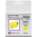 Tusz do EPSON T02W4 502XL Yellow Zamiennik - 2