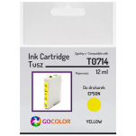 Tusz do EPSON T0714 Yellow Zamiennik - 2