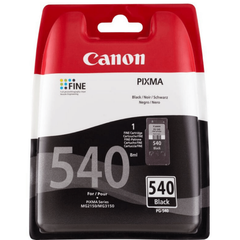 Canon oryginalny tusz PG540 5225B005 5225B001 black