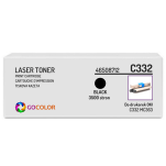 Toner do OKI C332 MC363 dn, dnw, 46508712 Black zamiennik - 2