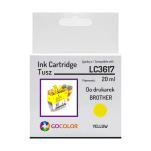 Tusz do BROTHER LC3617Y Yellow zamiennik - 2