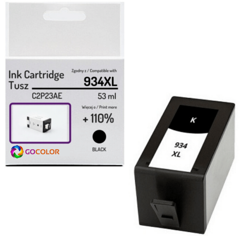 Tusz do HP C2P23AE 934XL Black Zamiennik