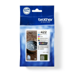 Brother oryginalny Tusz LC422VAL 4-pak - 2