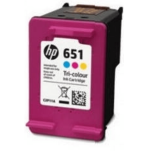HP oryginalny Tusz C2P11AE 651 kolorowy - 2