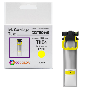 Tusz do EPSON T11C4 C13T11C440 WorkForce WFC5890DWF WFC5390DW yellow Zamiennik 3.0K