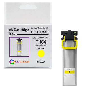 Tusz do EPSON T11C4 C13T11C440 WorkForce WFC5890DWF WFC5390DW yellow Zamiennik 3.0K