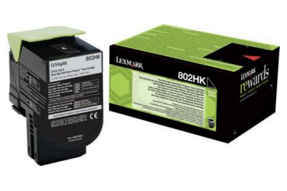 Lexmark oryginalny toner 80C2HK0 black CX410/510