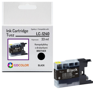 Tusz do BROTHER LC1240BK Black zamiennik