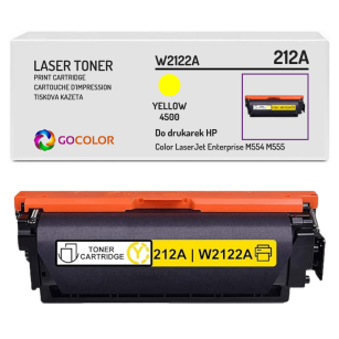 Toner do HP 212A W2122A Color LaserJet Enterprise M554 M555 yellow zamiennik 4.5K