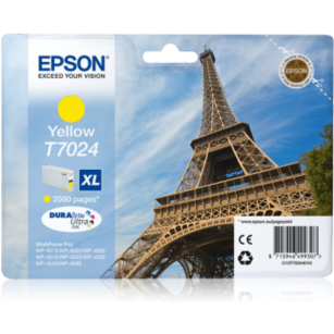 EOL Epson oryginalny tusz T7024 XL C13T70244010 yellow