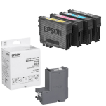 Epson oryginalny tusz 502 T02V6 C13T02V64010 + oryginalny pojemnik na zużyty tusz C13T04D100 4-pak - 3