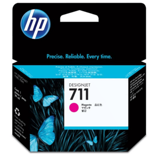 HP oryginalny Tusz CZ131A 711 magenta