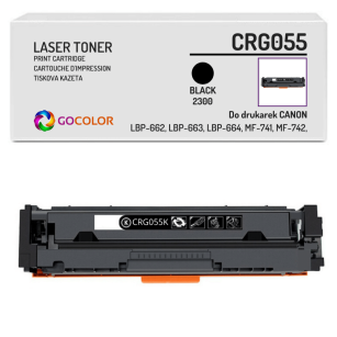 Toner do CANON CRG055 3016C002 Black zamiennik bez CHIPA