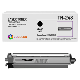 Toner do BROTHER TN248 BK DCPL3515 DCPL3520 HLL3215 Black  Zamiennik 1.0K