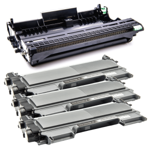 3 X Toner do BROTHER TN2010 + Bęben DR2200 Zamiennik