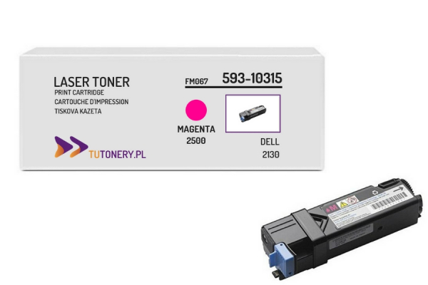 Toner do DELL 2130 2135 FM067 Magenta 593-10315 Zamiennik