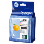 Brother oryginalny Tusz LC3211VAL CMYK - 3