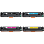 4 X TONER do HP W2210X W2211X W2212X W2213X 207X zamiennik BEZ CHIPA - 2