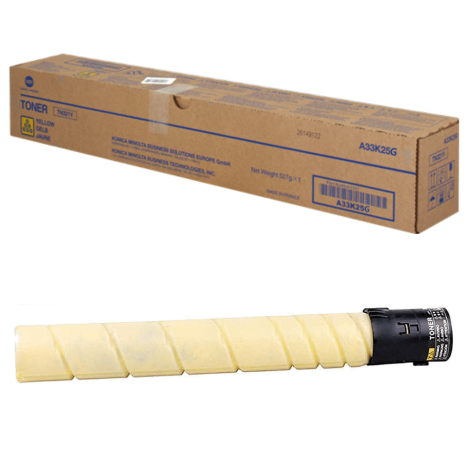 Konica Minolta oryginalny toner TN321Y A33K25G Bizhub C224 C284 yellow 12,5K
