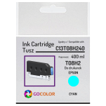 Tusz do EPSON T08H2 C13T08H240 WorkForce Enterprise AM-C4000 400.0ml Pigment cyan zamiennik - 2