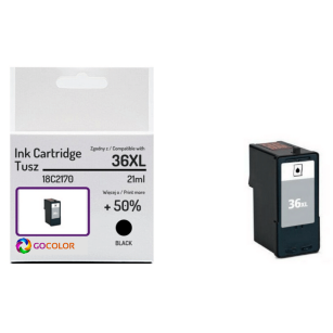 Tusz do LEXMARK 36XL 18C2170E Black Zamiennik