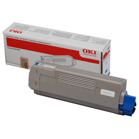 OKI oryginalny toner C610 n, dn, dm, dtn, cdn, 44315307 cyan