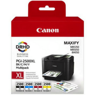 Canon oryginalny tusz PGI2500XL 9254B004 black / cyan / magenta / yellow 4-pak