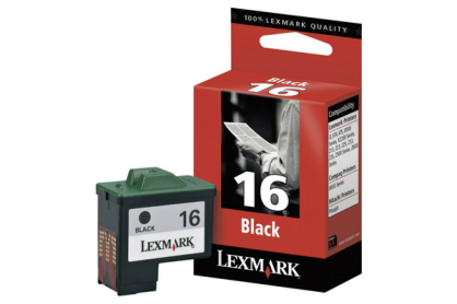 Lexmark oryginalny tusz 10N0016E #16 black 