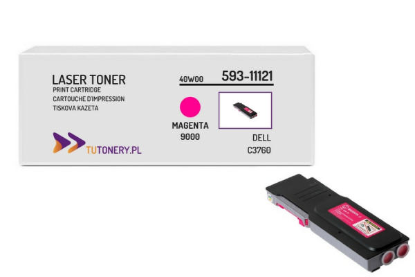 Toner do DELL C3760 C3765 59311122 Magenta 593-11121 Zamiennik