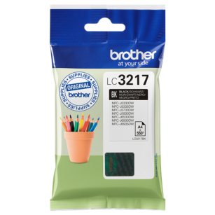Brother oryginalny Tusz LC3217BK black