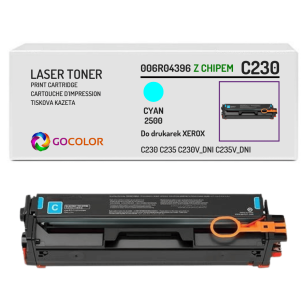 Toner do XEROX C230 C235 006R04396 2.5K cyan zamiennik
