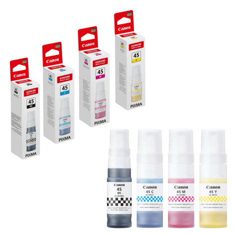 Canon oryginalny tusz GI45 black / cyan / magenta / yellow 4-pak