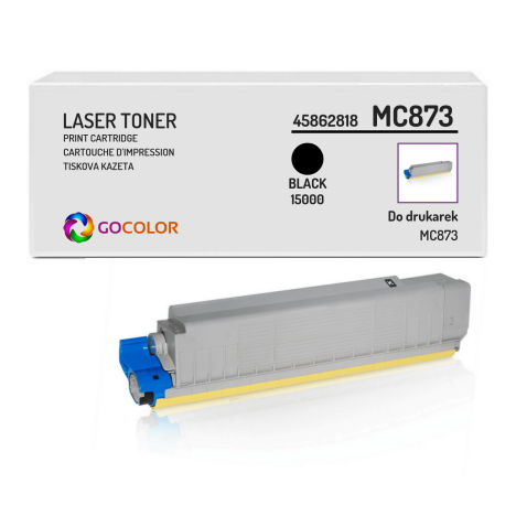 Toner do OKI MC873 45862818 Black Zamiennik