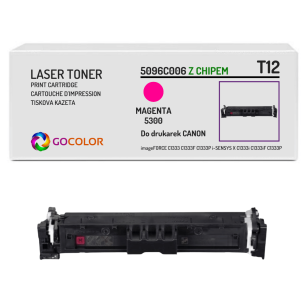 Toner do CANON T12 imageFORCE C1333 5096C006 MAGENTA z CHIPEM zamiennik 5.3K